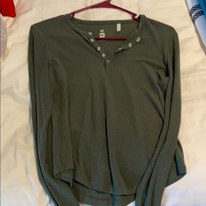 PacSun me to we Button up sweater